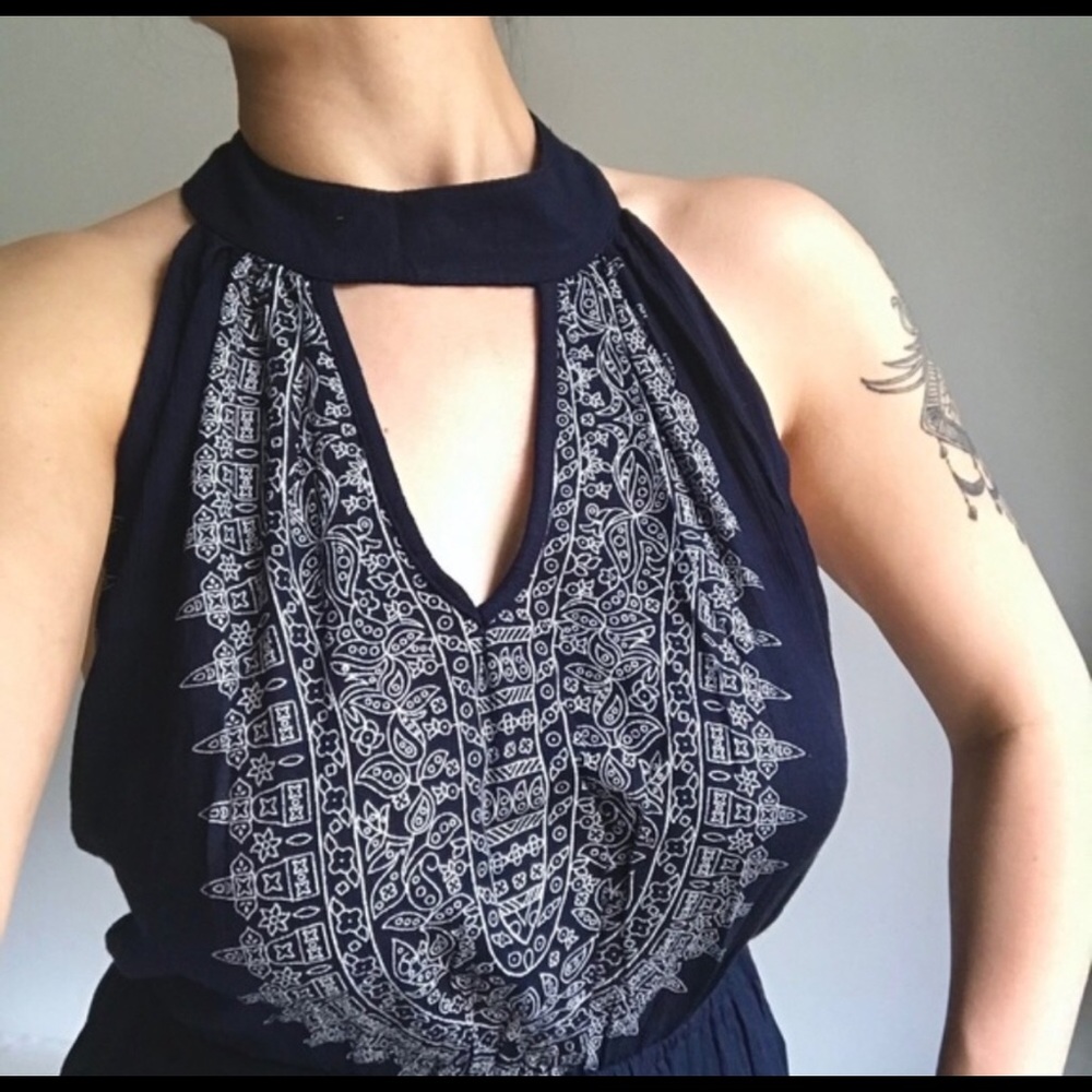 Earthbound boho style summer dress size small